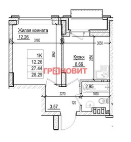 26,6 м², 1-комнатная квартира 5 660 000 ₽ - изображение 26