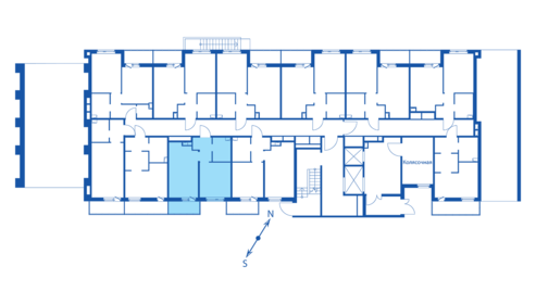 31,1 м², 1-комнатная квартира 4 500 000 ₽ - изображение 99