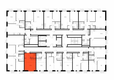 19,7 м², квартира-студия 6 800 000 ₽ - изображение 30