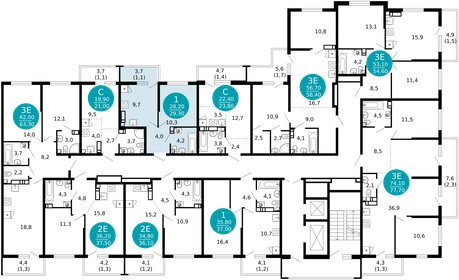 Квартира 29,3 м², 1-комнатная - изображение 2