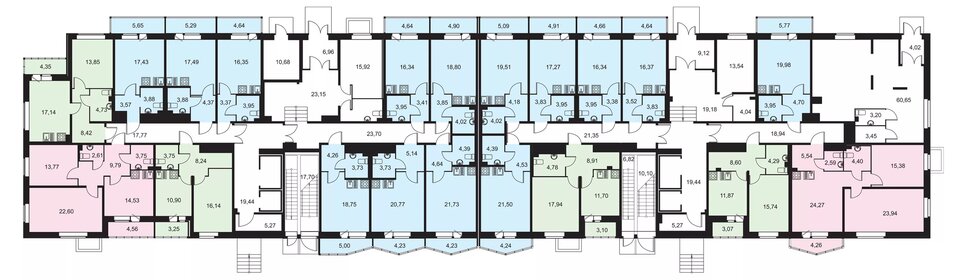 Квартира 76,5 м², 2-комнатная - изображение 2