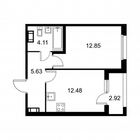 36,4 м², 1-комнатная квартира 5 683 080 ₽ - изображение 84