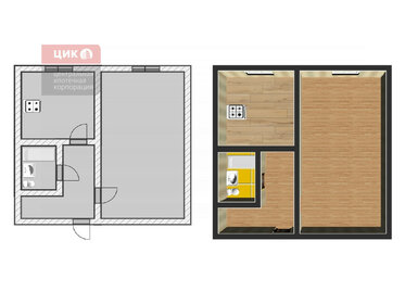 31,9 м², 1-комнатная квартира 2 490 000 ₽ - изображение 34