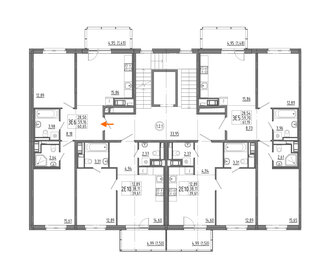 Квартира 64,1 м², 2-комнатная - изображение 2