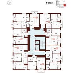 Квартира 54,8 м², 2-комнатная - изображение 2