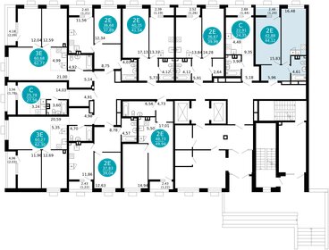 43,9 м², 1-комнатная квартира 9 287 430 ₽ - изображение 65