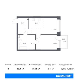 54 м², 2-комнатная квартира 33 000 000 ₽ - изображение 99