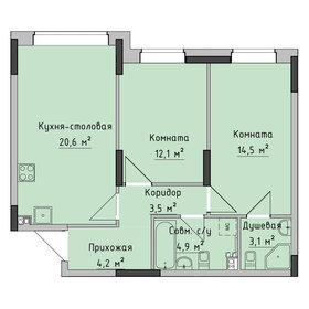 64 м², 3-комнатная квартира 5 190 000 ₽ - изображение 64