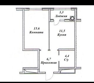 45,5 м², 1-комнатная квартира 4 700 000 ₽ - изображение 63