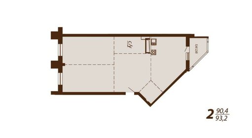 131,6 м², 3-комнатная квартира 22 360 000 ₽ - изображение 1