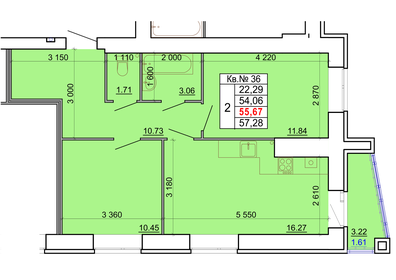 82,2 м², 3-комнатная квартира 8 490 000 ₽ - изображение 55