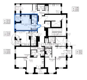 27,2 м², квартира-студия 9 637 241 ₽ - изображение 21