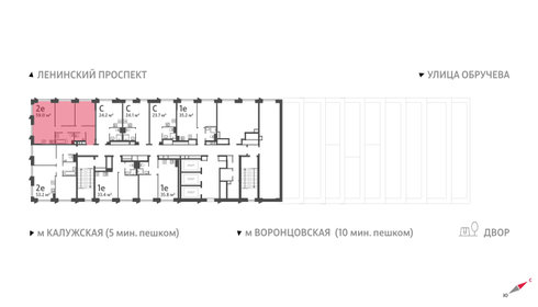 59,6 м², 2-комнатная квартира 33 271 104 ₽ - изображение 22