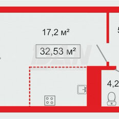 Квартира 31,6 м², студия - изображение 2