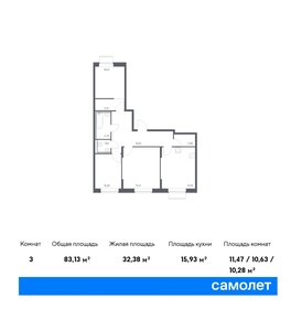 78 м², 3-комнатная квартира 14 499 000 ₽ - изображение 90