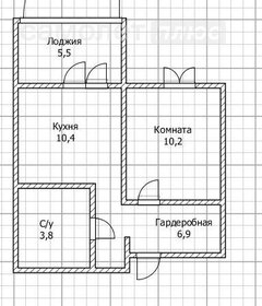 38,6 м², 1-комнатная квартира 3 281 000 ₽ - изображение 18