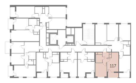 34,8 м², 1-комнатная квартира 4 693 824 ₽ - изображение 12