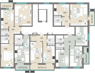 60,3 м², 3-комнатная квартира 5 500 000 ₽ - изображение 116