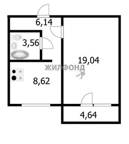 40 м², 1-комнатная квартира 3 650 000 ₽ - изображение 127