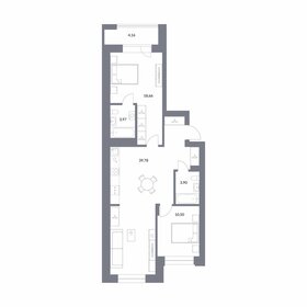 71,4 м², квартира-студия 17 700 000 ₽ - изображение 34