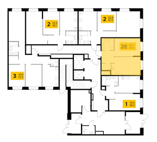 50,8 м², 2-комнатная квартира 8 500 000 ₽ - изображение 23