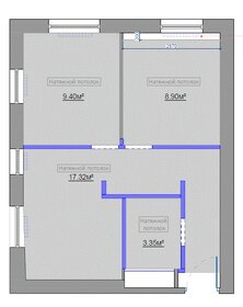 Квартира 40 м², 2-комнатные - изображение 1