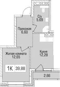 Квартира 40 м², 2-комнатная - изображение 2