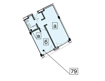 39,6 м², 2-комнатные апартаменты 75 240 000 ₽ - изображение 51