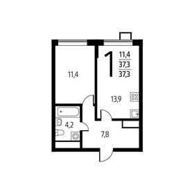 65,6 м², 3-комнатная квартира 6 100 800 ₽ - изображение 73