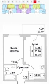 29 м², квартира-студия 2 850 000 ₽ - изображение 47