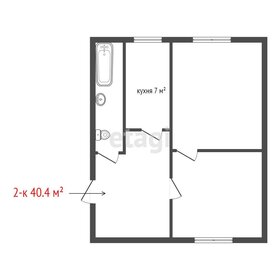 Квартира 40,4 м², 2-комнатная - изображение 5