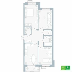 71,4 м², 3-комнатная квартира 9 620 000 ₽ - изображение 28