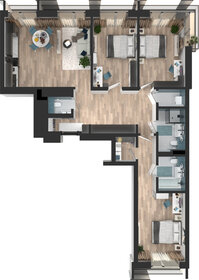 105 м², 4-комнатная квартира 20 250 000 ₽ - изображение 134