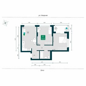 60,4 м², 2-комнатная квартира 7 100 000 ₽ - изображение 17