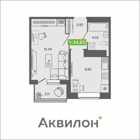 37,7 м², 1-комнатная квартира 6 070 199 ₽ - изображение 54