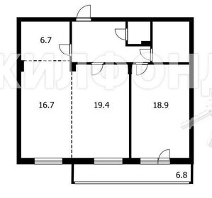 49,4 м², 1-комнатная квартира 5 850 000 ₽ - изображение 68