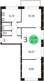 98 м², 4-комнатная квартира 23 500 000 ₽ - изображение 100