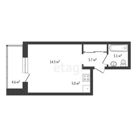25,9 м², квартира-студия 5 000 000 ₽ - изображение 1