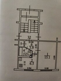 31,3 м², 1-комнатная квартира 3 700 000 ₽ - изображение 48