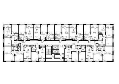 36,9 м², 1-комнатная квартира 7 380 000 ₽ - изображение 31