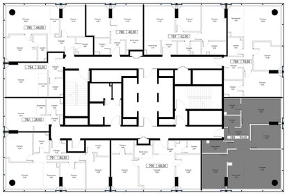 Квартира 99 м², 3-комнатная - изображение 3