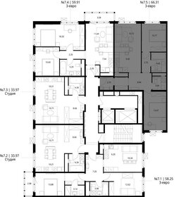 66,3 м², 2-комнатная квартира 9 883 490 ₽ - изображение 64