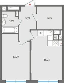 50,7 м², 2-комнатная квартира 4 940 000 ₽ - изображение 22