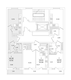 Квартира 41,9 м², 1-комнатная - изображение 2