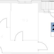 Квартира 53,9 м², 2-комнатная - изображение 2