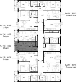 18,7 м², квартира-студия 4 986 226 ₽ - изображение 27