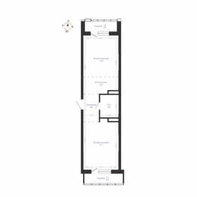 54,8 м², 1-комнатная квартира 8 100 000 ₽ - изображение 50