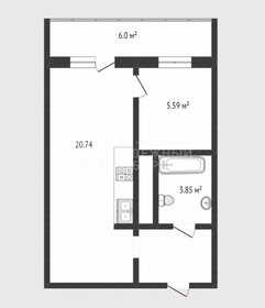 31,5 м², 1-комнатная квартира 5 100 000 ₽ - изображение 47