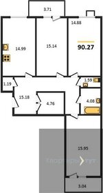 120 м², 3-комнатная квартира 11 000 000 ₽ - изображение 28