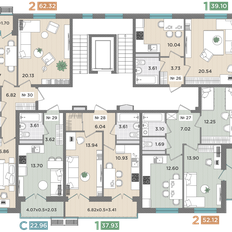 Квартира 62,3 м², 2-комнатная - изображение 3